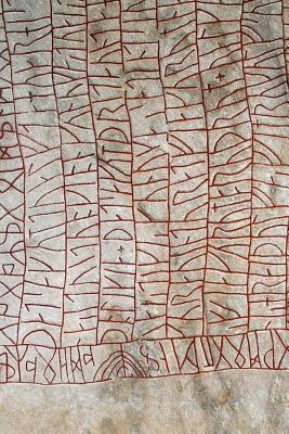 Read Runic Letters on Rok Stenen Stone from 9th Century Sweden Journal: 150 Page Lined Notebook/Diary -  file in ePub