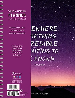 Read Online 2018 Academic Year Somewhere Something Large Weekly Monthly Planner -  | ePub