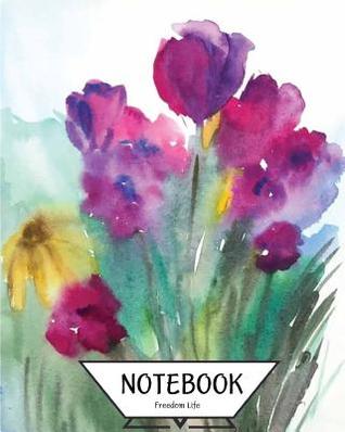 Read Online Notebook Journal Graph, Line, Blank No Lined: Watercolor Tulips: Notebook Journal Diary, 120 Pages, 8 X 10 (Notebook Journal) -  file in PDF