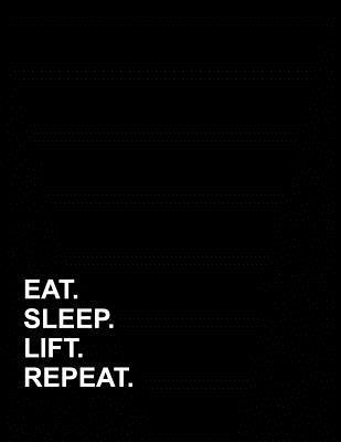 Download Eat Sleep Lift Repeat: Appointment Book 2 Columns -  | PDF