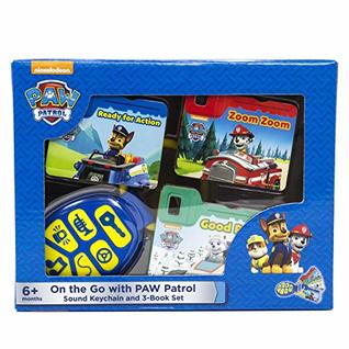 Read Online Nickelodeon - Paw Patrol - On the Go with Paw Patrol - Sound Keychain and 3-Book Set - PI Kids - Phoenix International Publications file in ePub