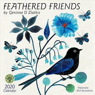 Download Feathered Friends 2020 Wall Calendar: Watercolor Bird Illustrations -  | ePub