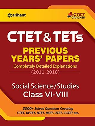 Full Download CTET & TETs Previous Year Papers Class 6-8 Social Science/Studies - Arihant Experts | PDF