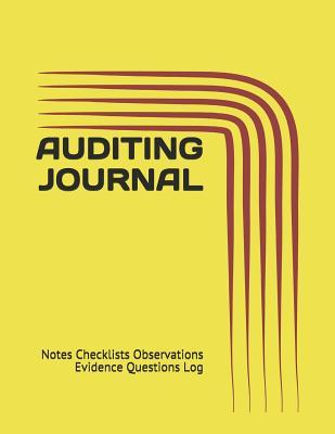 Read Auditing Journal: Notes Checklists Observations Evidence Questions Log - Just Visualize It file in ePub