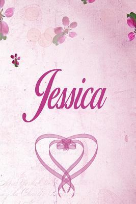 Full Download Jessica: Personalised Name Notebook/Journal Gift For Women & Girls 100 Pages (Pink Floral Design) for School, Writing Poetry, Diary to Write in, Gratitude Writing, Daily Journal or a Dream Journal. - Personalised Name Publishers | ePub