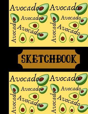 Full Download Avocado Sketchbook: Avocado Fruit Black Yellow Art Gift - SKETCHBOOK, 130 pages, 8.5 x 11 - Shae-Athena Designs | PDF