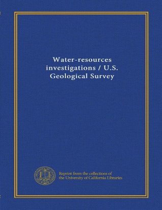 Read Water-resources investigations / U.S. Geological Survey - . Unknown | PDF