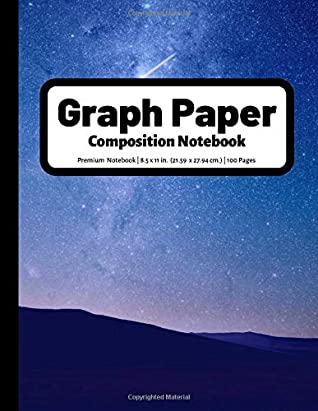 Full Download Graph Paper Composition Notebook: 4x4 Quad Ruled Graphing Grid Paper  100 Pages  Night Sky -  file in PDF