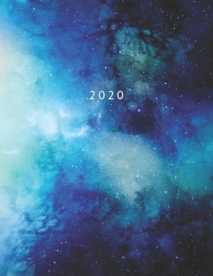 Full Download 2020: Week To View With Hourly Schedule Weekly Planner January - December 8.5 x 11 Dated Agenda Appointment Calendar Organizer Book Watercolor Space - Simple Thing | PDF