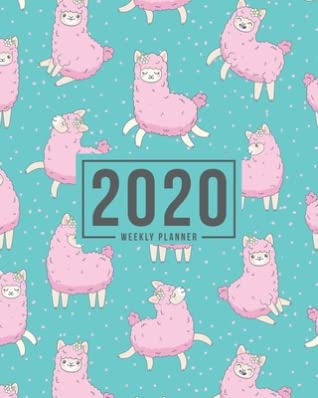 Read 2020 Weekly Planner: Jan 1, 2020 to Dec 31, 2020: Monthly & Weekly View Planner & Organizer: Pink Llamas on Blue: 978-1-7008-0334-4 -  | ePub
