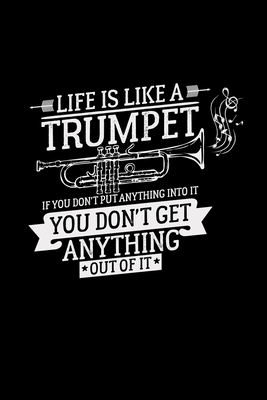 Read Online Life is like a trumpet: 6x9 trumpet grid squared paper notebook notes -  | ePub
